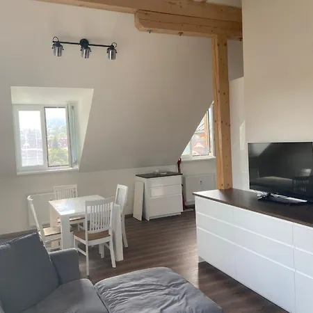 شقة Horsky Apartman Pod Jestedem *